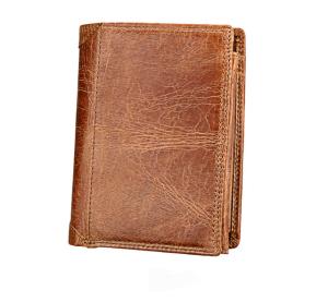 Wholesale 13x10.2cm 0.2kg Mens PU Leather Wallet RFID Blocking Genuine Leather ISO9001 from china suppliers