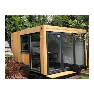 Wholesale Galvanized Steel Bending 180g 20ft Flat Pack Luxury Prefabricated Shipping Container House with Steel Frame and Windows from china suppliers