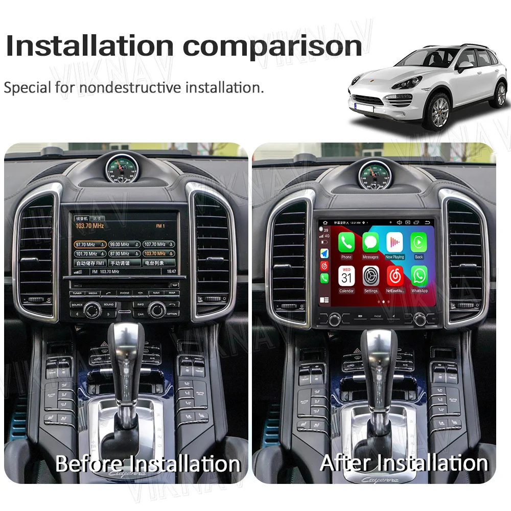 2010-2017 Porsche Cayenne Stereo Car Radio GPS Navigation Auto Stereo Carplay