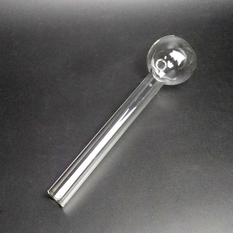 7 Inch Large Glass Smoking Pipe Thick Clear Daily Use Hand Blown Technology