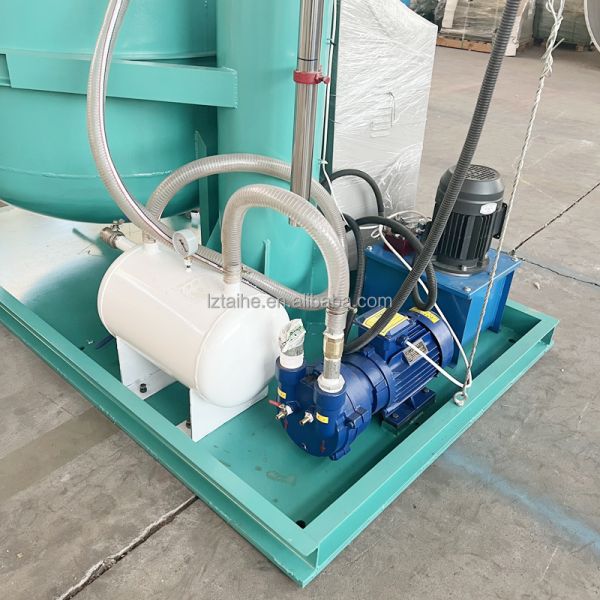 Hydraulic Lifting Vacuum Dissolver Electric Heating Jacketed Tank For Chemical Mixing