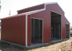 Wholesale Custom Made Metal Frame Barn Kits , Steel Horse Barn HS Code 9406900090 from china suppliers