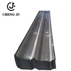 Wholesale Colour Coated Steel Roofing Sheets 600-1250mm Black Gray Metal Galvanized Corrugated Steel Roof Tile Sheet from china suppliers