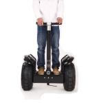 Black Adult Segway Electric Scooter Two Wheel Self Balance System 250kpa