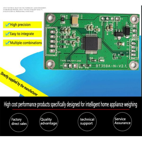 LED Display Digital Weigh Transmitters for Pet Smart Scales and Laboratory Balance OEM Customizable 1g Accuracy Electronics Modules