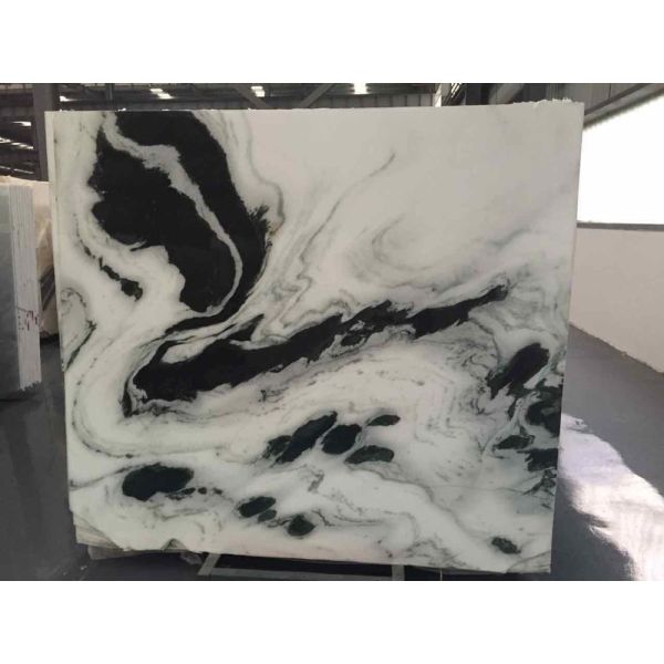 book matched white yellow marble slab natural stone slab