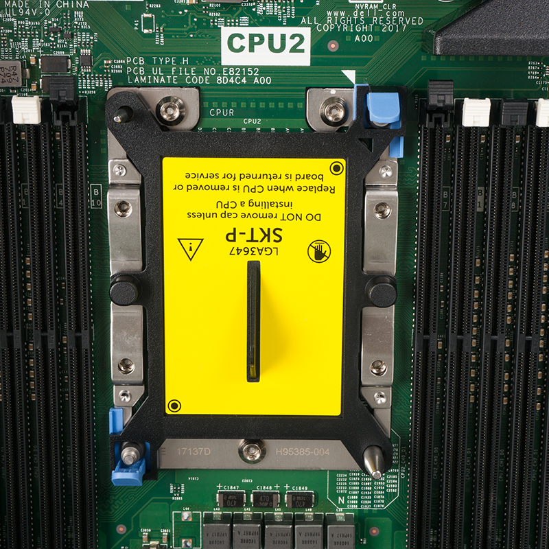Dell R740 2U Rack Servers with 8 x 3.5" Backplane and Double Port Gigabit Network Port