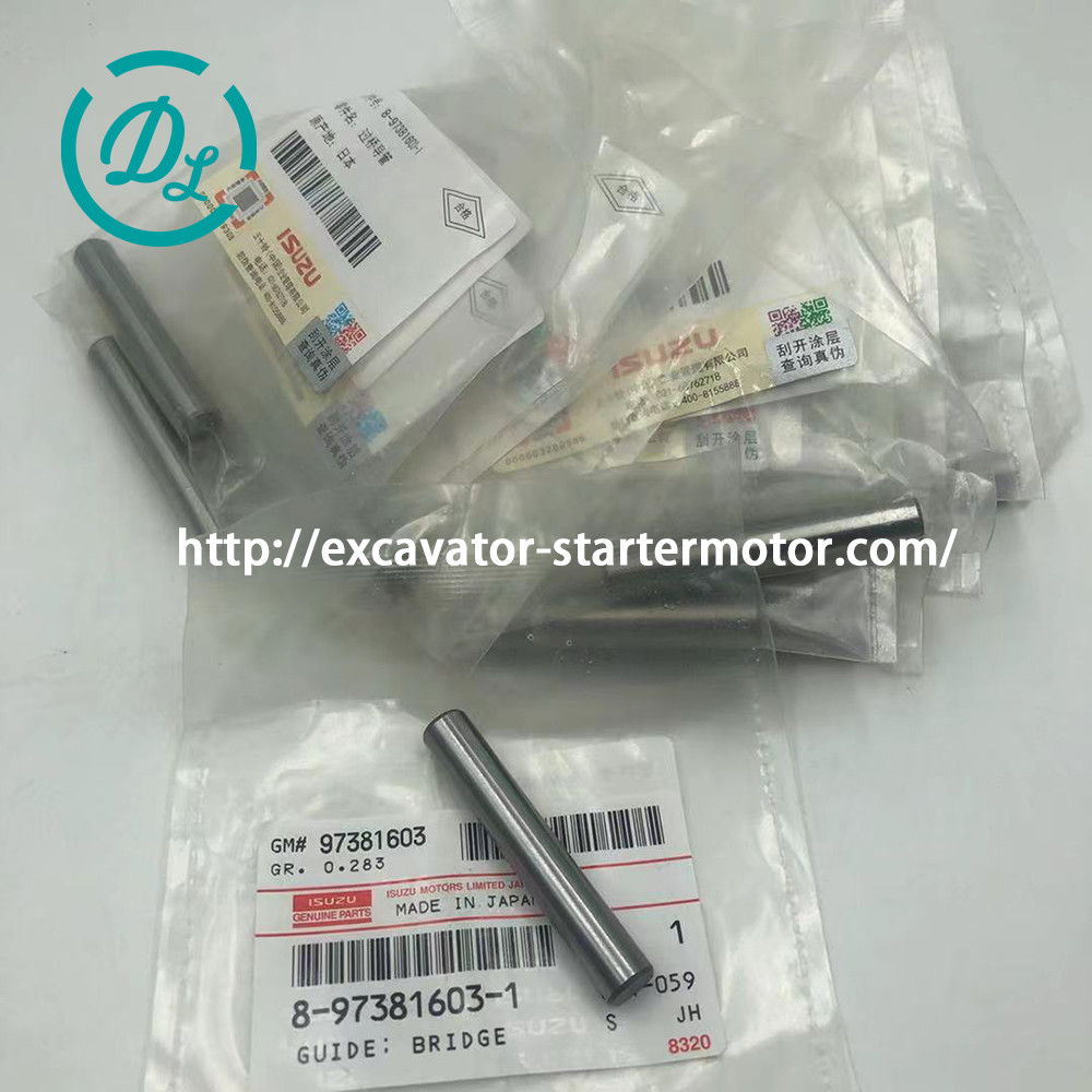8-97381603-1 Excavator Bridge Guide 8973816031 ISUZU 4HK1 Engine
