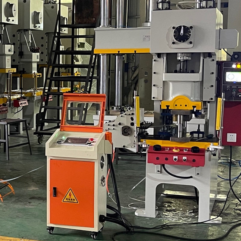 Metal Switch Electrical Box Fully Automatic Pneumatic Punching Production Line Without Manual Labor