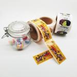 Cheap Self Adhesive Paper Sticker Customized Private Logo Food Labels With