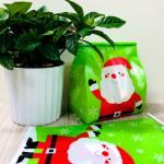 New Design Christmas Candy Bags Plastic Gift Bags Package Treat Bags