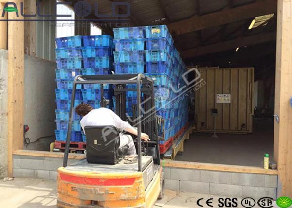 Professional Spinach Vacuum Cooler 14 - 16 Pallets Per Cycle SGS CE Certificatio