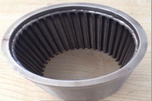 Wholesale 0.1 - 10mm Continuous Slot Screen Anti Corrosion V Wire 304 Stainless Steel Tube from china suppliers