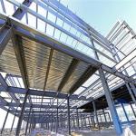 Fire Proof Light Steel Frame Prefabricated Steel Structure Building Grey Color