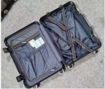 Bright Color ABS+PC Aluminum Handle Luggage Price High Quality Newest Luggage
