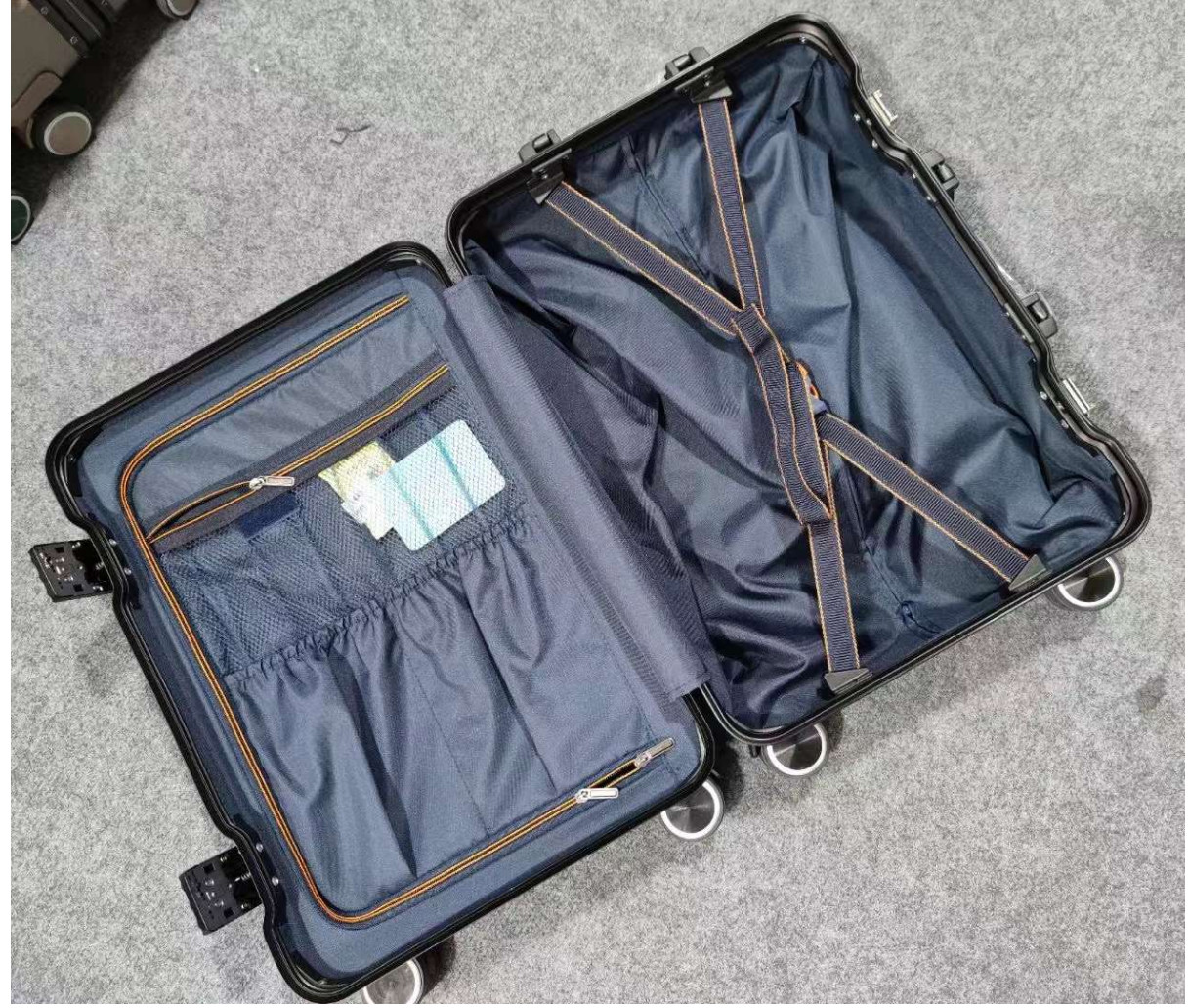 Wholesale Abs Double Zipper Sturdy Trolley Luggage Travel Suitcases Set For Sale