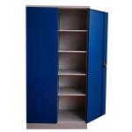 Office 2 Swing Doors 5 Layer Lockable Filing Cabinets