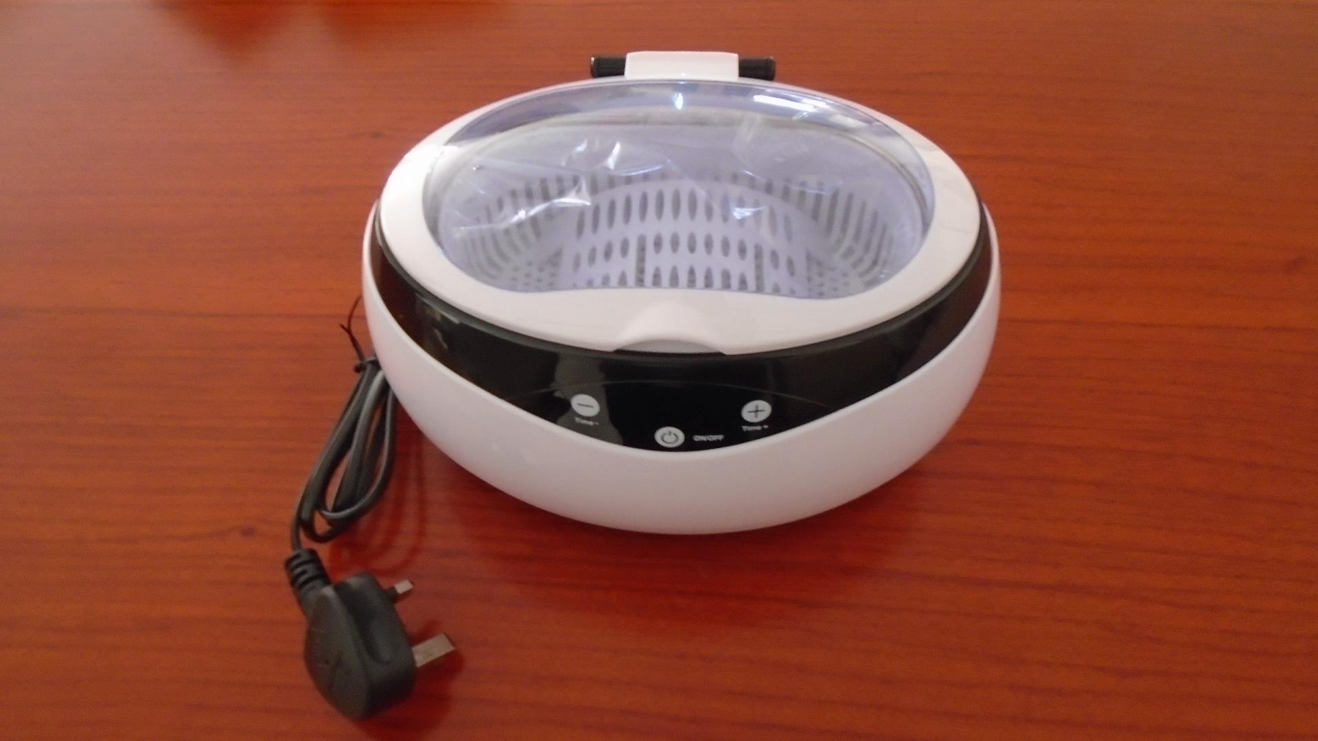220V Ultrasonic Jewelry Cleaner 650ml Ultrasonic Watch Cleaning Machine