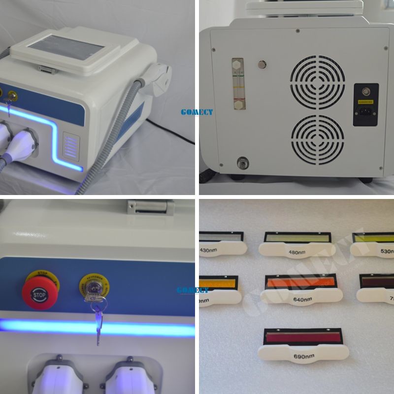 Gomecy Professional IPL Nd Yag Laser Hair Removal Device Painless Skin Rejuvenation Beauty Salon Aesthetic Machine