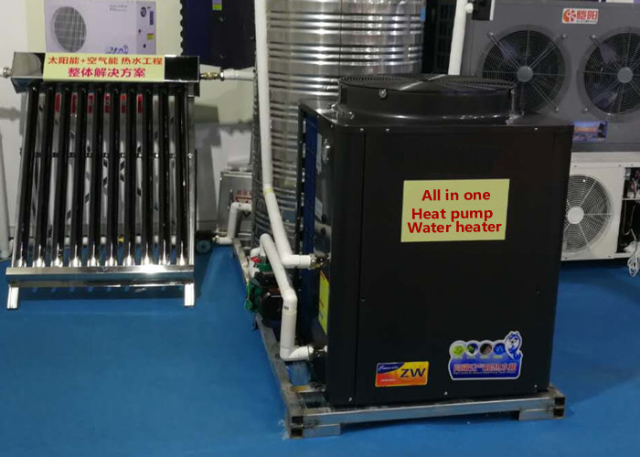 220 V / 380 V Air Energy Water Heater , Heat Pump Style Water Heater
