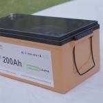 12v 200ah Lithium Iron Lifepo4 Deep Cycle Battery Agv Storage Box AGM