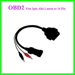 Wholesale Fiat 3pin Alfa Lancia to 16 Pin Diagnostic Cable from china suppliers