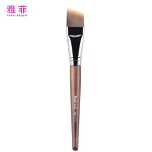 Wholesale TOUCH UP 04 Foundation Brush Synthetic Hair Copper Multi-Functional Angled Makeup Brush Manufactor from china suppliers