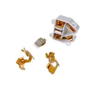 Wholesale Stainless Steel Copper Stamping Parts Spring Antenna Socket Customized from china suppliers