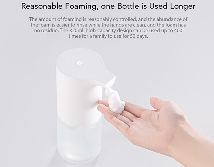 Xiaomi Automatic Foaming Soap Dispenser Wash Automatic Soap 0.25s Infrared Sensor Xiaomi Automatic Washing Machine Hands