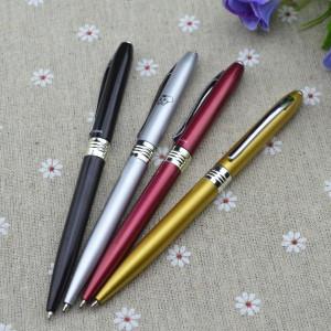 Wholesale Factory hot selling and high quality plastic metallic square shape hotel pen from china suppliers