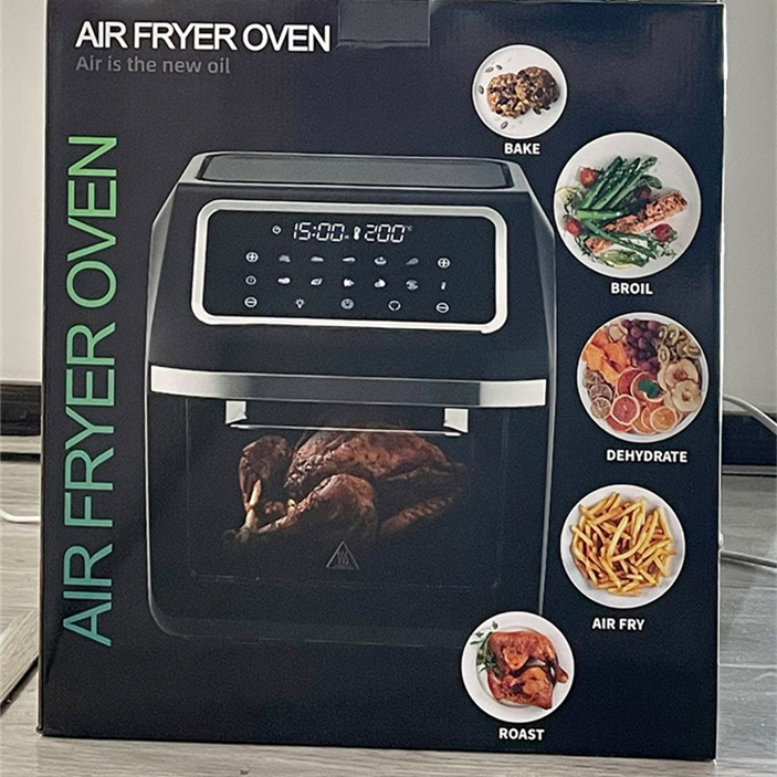 Oil Free LED Screen Touch Control Air Fryer Oven 11L Big Capacity