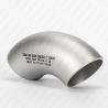 Buy cheap DN10-DN850 SCH10-SCH150 304 stainless steel 90 degree elbow SS BW Pipe Fitttings from wholesalers