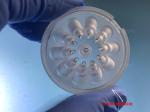 Screw Thread Sapphire Crystal Glass Liquid Valve Corrosion Resistance