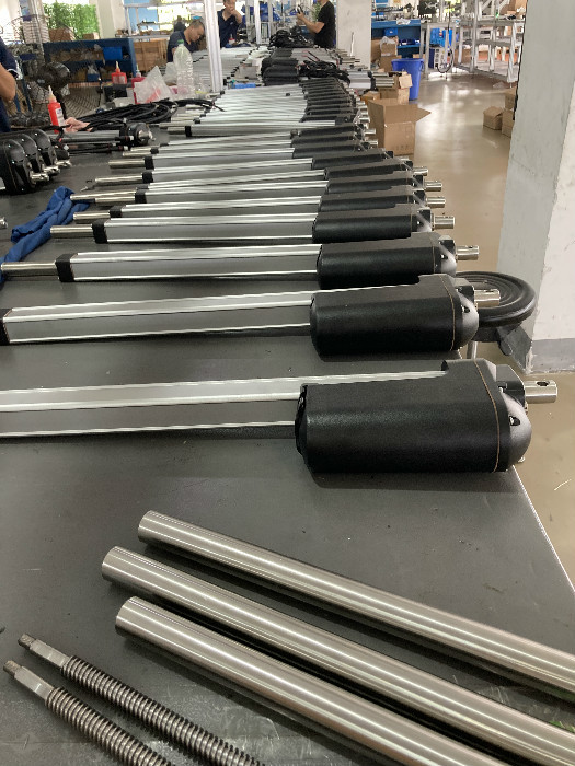 ball screw linear actuators waterproof 24volt dc, 2''-40'' stroke max load 1200KG, made in china