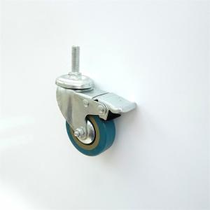 China Cabinets Light Duty Caster Wheels With Brake Accept Customization And Package on sale