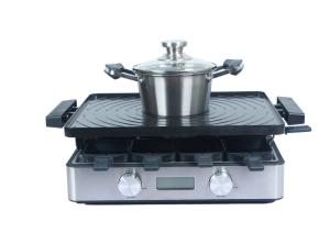 Wholesale Faster Cooking Raclette Fondue Grill For Frying And Grilling Food from china suppliers