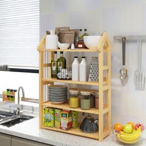 Wholesale Space Saving 5 Tier Kitchen Microwave Rack Seasoning Spice Rack Organizer from china suppliers