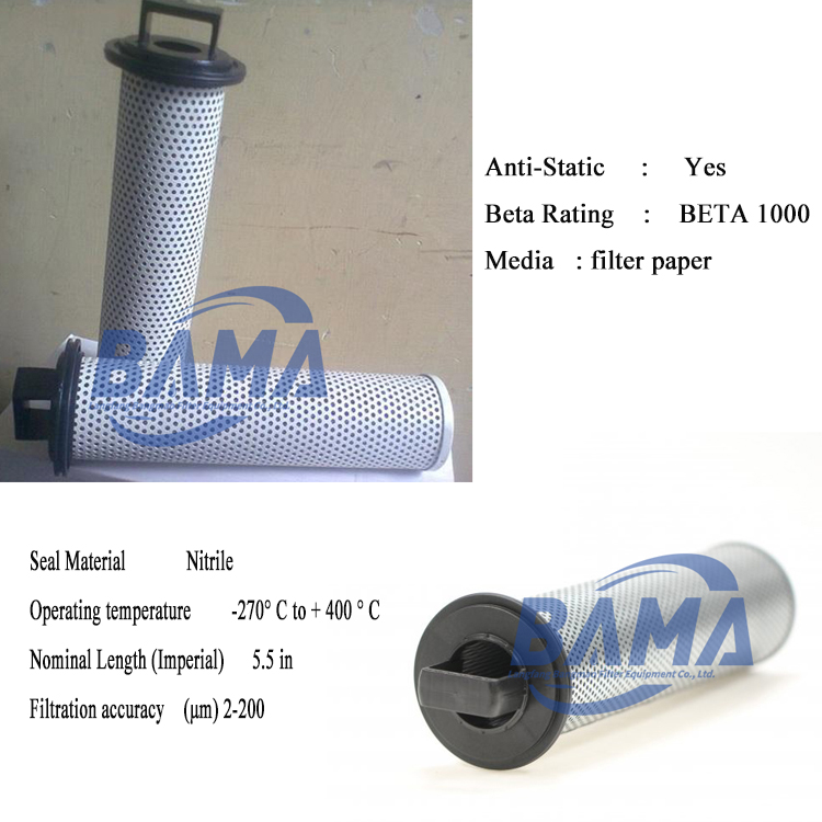 99% Filter Efficiency Oil Removal SF Filter HY102631/9389111001 Hydraulic Filter Element