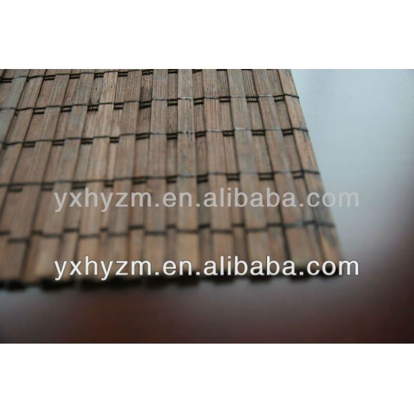 Eco Friendly Indoor Bamboo Window Shades Customized Length Hotel Use