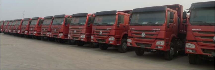 6x4 Howo Dump Truck 30 Ton Loading Capacity 20 Cubic Meters