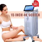 800W - 1600W Diode Laser Hair Removal Machine 3 Waves 808nm 755nm 1064nm