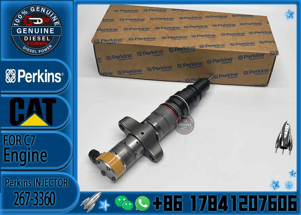 Diesel Engine Parts Common Rail Fuel Injector 267-3360 for CAT C9 330D 340D 336D Excavator CNDIP Factory price