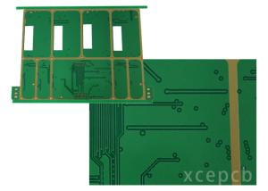 Wholesale Vias filled Rogers 4003 Multilayer PCB Boards Fabrication Half hole from china suppliers