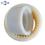 44 teeth Flexible Gear Coupling Dynamic Balance OD 220mm Length 318mm