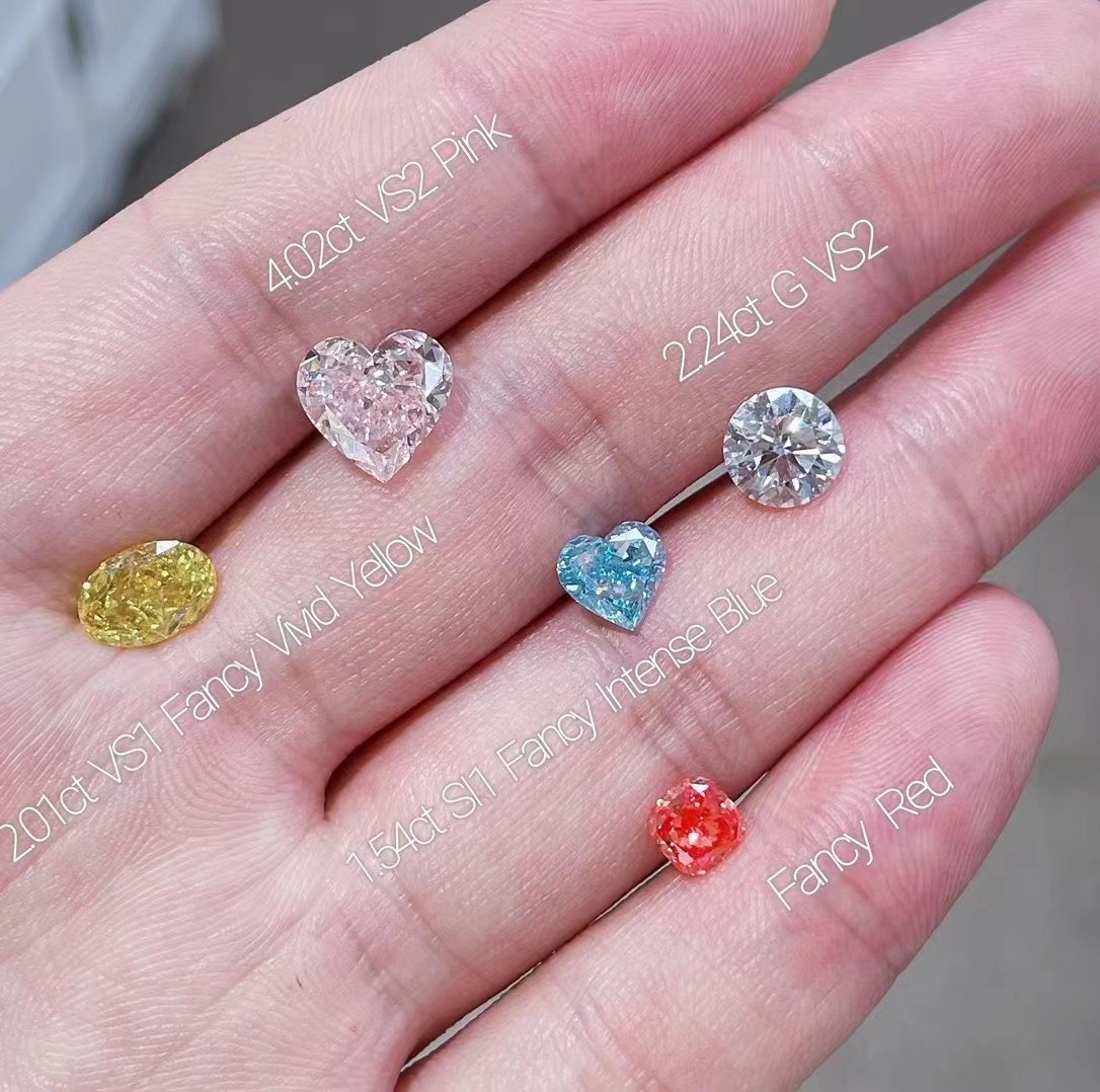 Lab Grown Diamonds Jewelry Decorations Cultivated Diamond bulk goods wholesale high quality