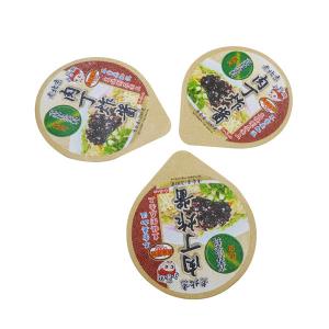 Wholesale Laminated Alloy 8011 Spicy Sauce Die Cut Lids 10 Colours Printing from china suppliers
