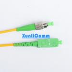 Simplex Fiber Optic Patch Cord , Single Mode Fiber Optic Patch Cable