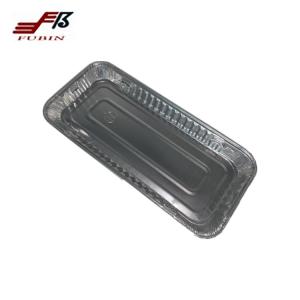 Wholesale 500ml Rectangular Foil Trays Shallow Aluminium Barbecue Trays from china suppliers