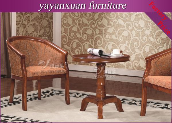 Round Wood Dining Table From Furniture Exporter For Supply With Good Price (YW