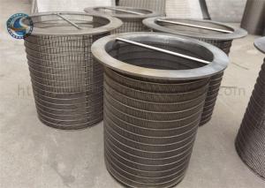 Wholesale 321 Stainless Steel Johnson V Wire Screen Welding Cylinder For Filter from china suppliers